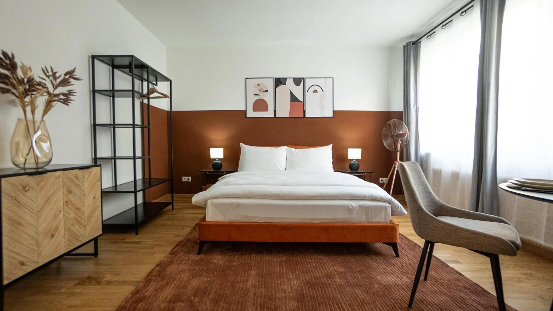 Brand New! Selfcheck-In, King Size Bed, Free Wi-Fi Lägenhet Wien 0*,
